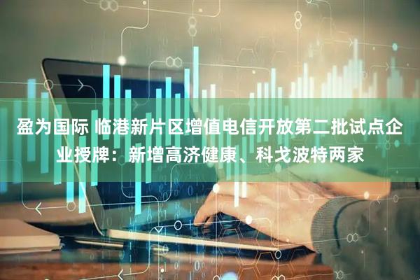 盈为国际 临港新片区增值电信开放第二批试点企业授牌：新增高济健康、科戈波特两家