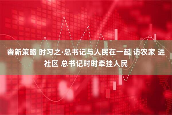 睿新策略 时习之·总书记与人民在一起 访农家 进社区 总书记时时牵挂人民